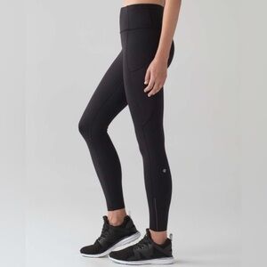 Lululemon fast&free 7/8 tights II nulux sz 6